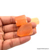 Orange Selenite Tumbles Stone Bag per kilogram