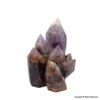Chevron Amethyst Crystal Polished Natural Point - Large