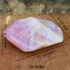 Big size Rose Quartz natural free-form polished crystal - 21.16 lbs