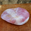 Big size Rose Quartz natural free-form polished crystal - 21.16 lbs