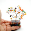 Petite Chakra Stone Orgonite gem tree - 2 inch