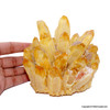 Himalayan Yellow Crystal Polished Natural Point - 1220 grams