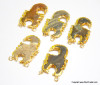 Gold Plated Agate Scorpian Pendant