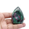 Ruby Ziosite Crystal Flame Point - 2 to 3 inch