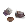 Amethyst Natural Polished Point Pendant