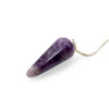 Amethyst Pendulum - round surfaced Amethyst Pendulum - round surfaced