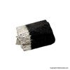 Black Tourmaline silver plated raw pendant