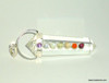Crystal Quartz Chakra pendant Double pointed