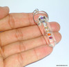 Crystal Quartz Chakra pendant Double pointed