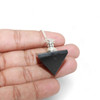 Black Tourmaline Pyramid Pendulum Black Tourmaline Pyramid Pendulum