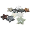 Bag of 10 assorted crystal flat-star pendant Bag of 10 assorted crystal flat-star pendant