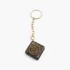 Pyrite Orgonite Angelic Number Square Keychain