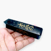Black Tourmaline Reiki Engraved Obelisk - 3 to 3 1/2 inch Black Tourmaline Reiki Engraved Obelisk - 3 to 3 1/2 inch