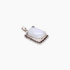 Rainbow Moonstone Sterling silver handmade Pendant - Antique Setting - 11.34 Grams
