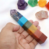 Chakra Stone Bonded Obelisk - 5 inch