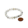 Rainbow Moonstone Beads bracelet - 8 mm