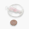Rose Quartz wire wrap doubler terminated pendant