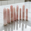 Rose Quartz Tall Tower 4 1/2 to 5 inch
