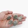 Pyrite cluster pendant - 1 inch