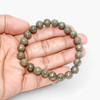 Pyrite beads bracelet - 8 mm