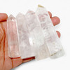 Crystal Quartz faceted points - 3 to 4 inch