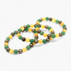 Citrine, Green Aventurine & Pyrite Beads Bracelet – Wholesale Crystal Jewelry