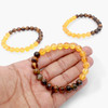 Citrine & Tiger Eye 8 mm Beads Bracelet