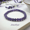 Amethyst Energy Bracelet - 6 mm