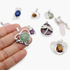 Bag of 10 Assorted Crystal Pendants