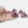 Halo Amethyst Orgonite Pyramid