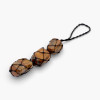 Tiger Eye Tumble Stone Car Hanger / Amulet