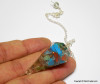 Chakra Stones Orgonite Pendulum - 6 Facets