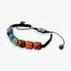 Chakra Stones Pyramid bracelet