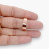 Copper Ring heart design - adjustable size