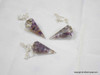 Amethyst Orgonite Pendulum - 6 Facets