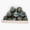 Labradorite spheres - 35 to 45 mm