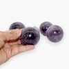 Amethyst spheres - 50 mm