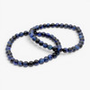 Blue Tiger Eye beads bracelet - 6 mm