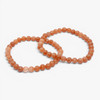 Sunstone Beads bracelet - 6 mm