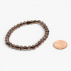 Smokey Quartz Beads Bracelet - 6 mm