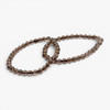 Smokey Quartz Beads Bracelet - 6 mm