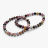 Multi Tourmaline Beads Bracelet - 6 mm