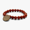 Red Jasper Faceted Beads Bracelets - 8 mm