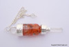 Red Carnelian Chips Bottle Pendulum