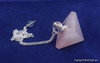 Rose Quartz Pyramid Pendulum