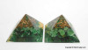 Green Aventurine Orgone Pyramid - 25 mm