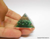 Green Aventurine Orgone Pyramid - 25 mm