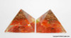 Red Carnelian Orgone Pyramid - 25 mm