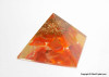 Red Carnelian Orgone Pyramid - 25 mm