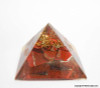Red Jasper Orgone Pyramid - 25 mm